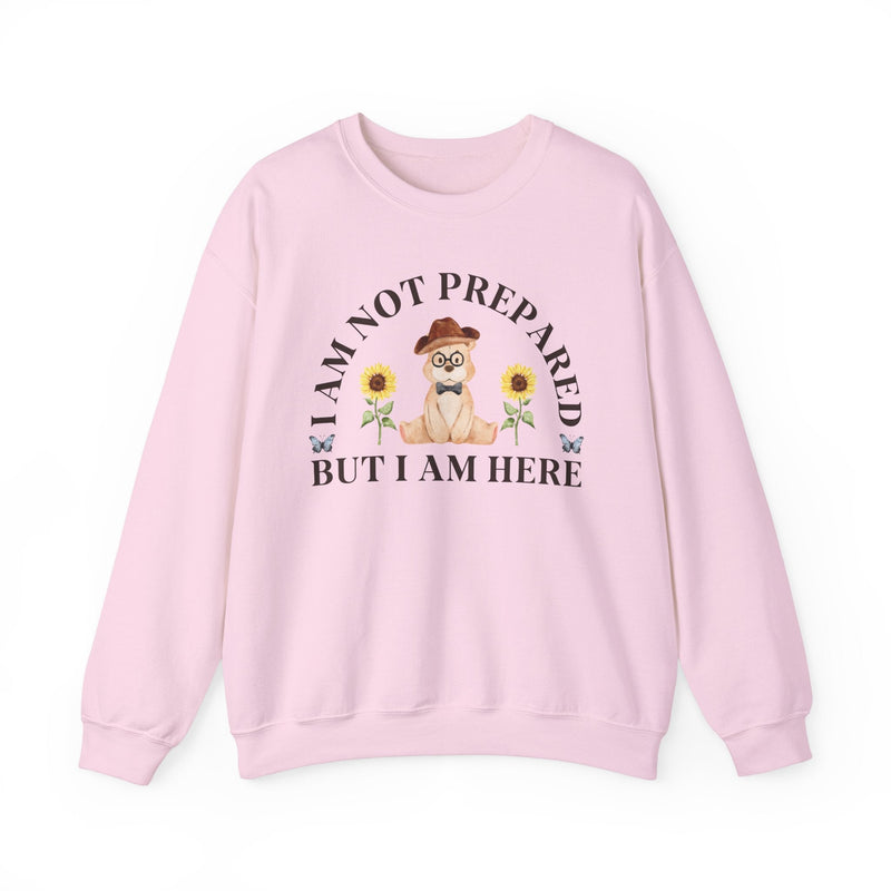 Funny Cottagecore Bear Sweatshirt for Chaotic Friend - Opal and June