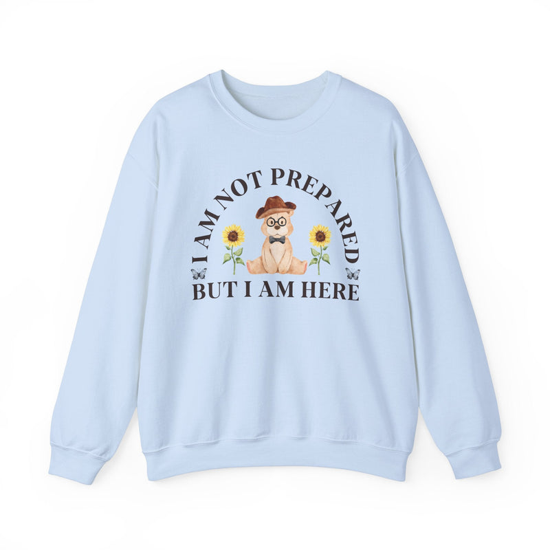 Funny Cottagecore Bear Sweatshirt for Chaotic Friend - Opal and June