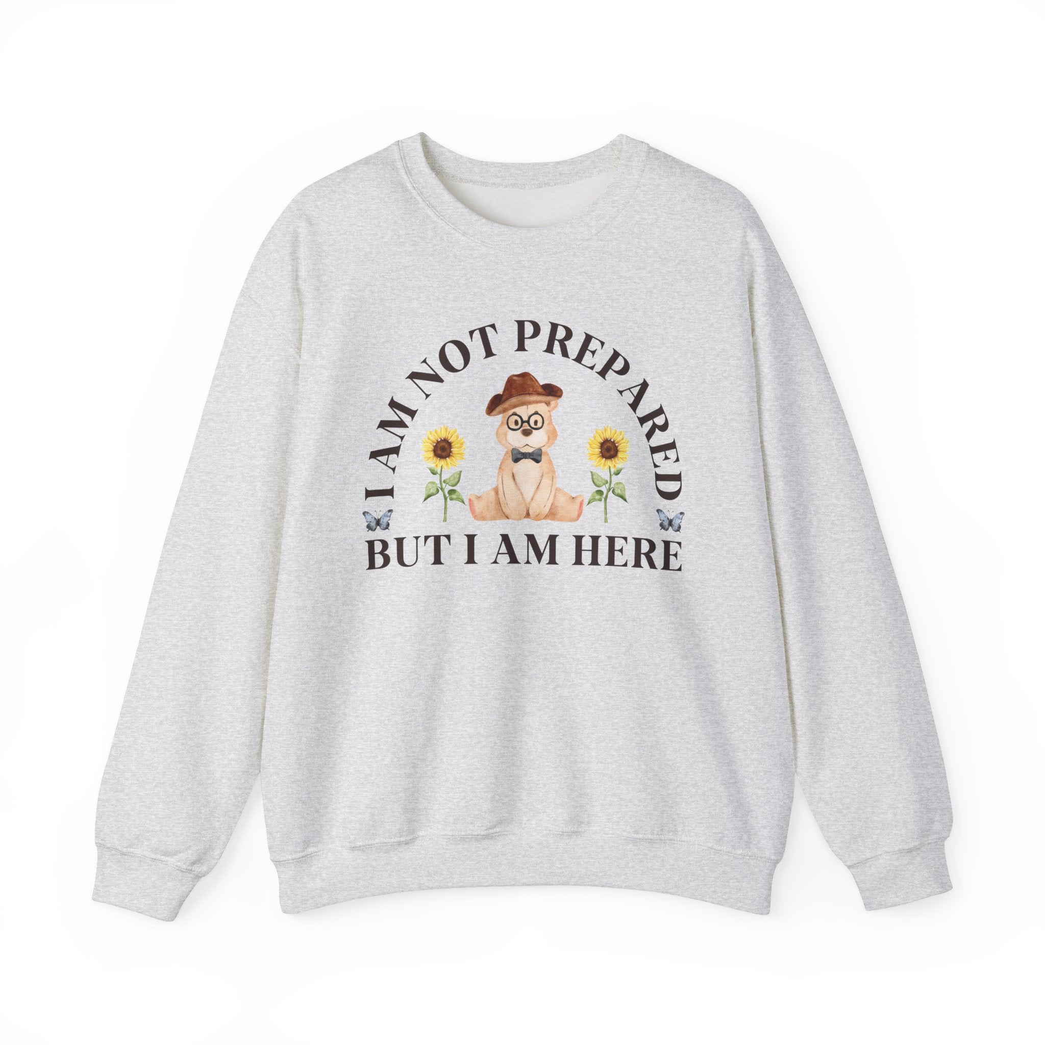 Funny Cottagecore Bear Sweatshirt for Chaotic Friend - Opal and June