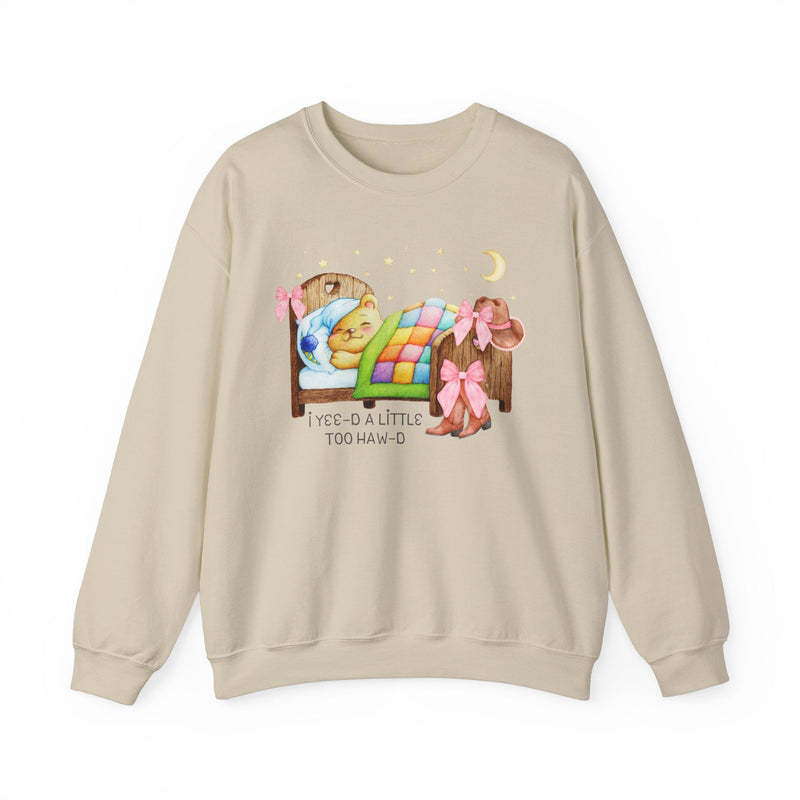 Funny Cottagecore Sleeping Bear Sweatshirt - Opal and June