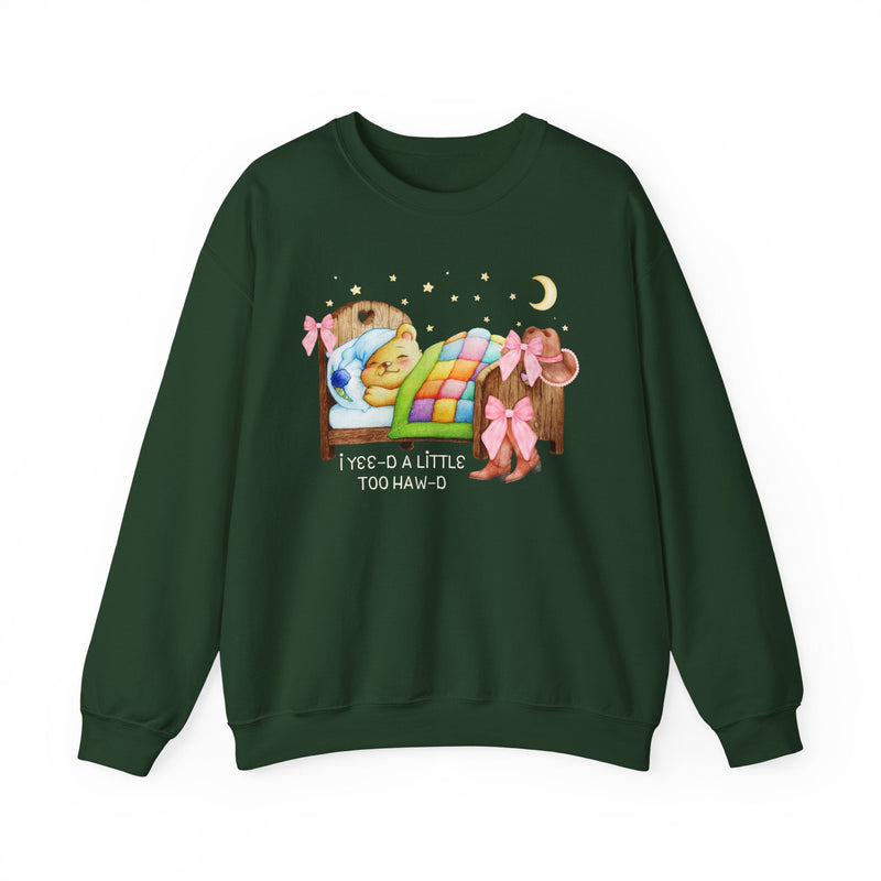 Funny Cottagecore Sleeping Bear Sweatshirt - Opal and June