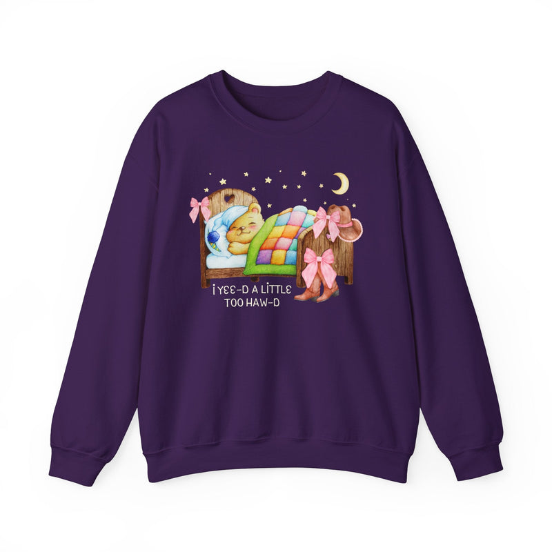 Funny Cottagecore Sleeping Bear Sweatshirt - Opal and June