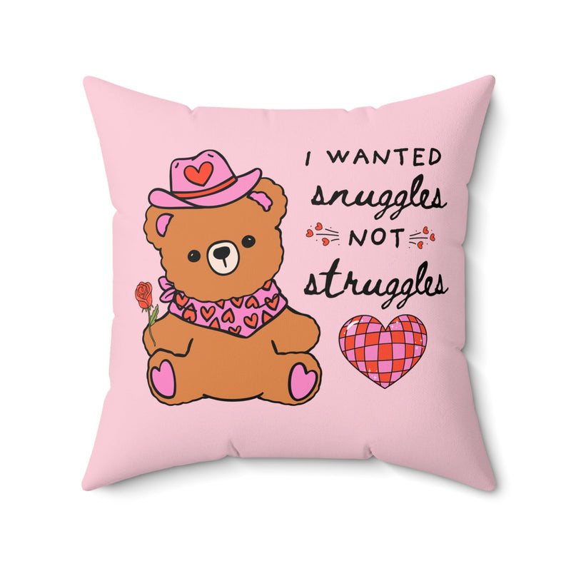 Funny Cowboy Bear Pillow - Opal and June