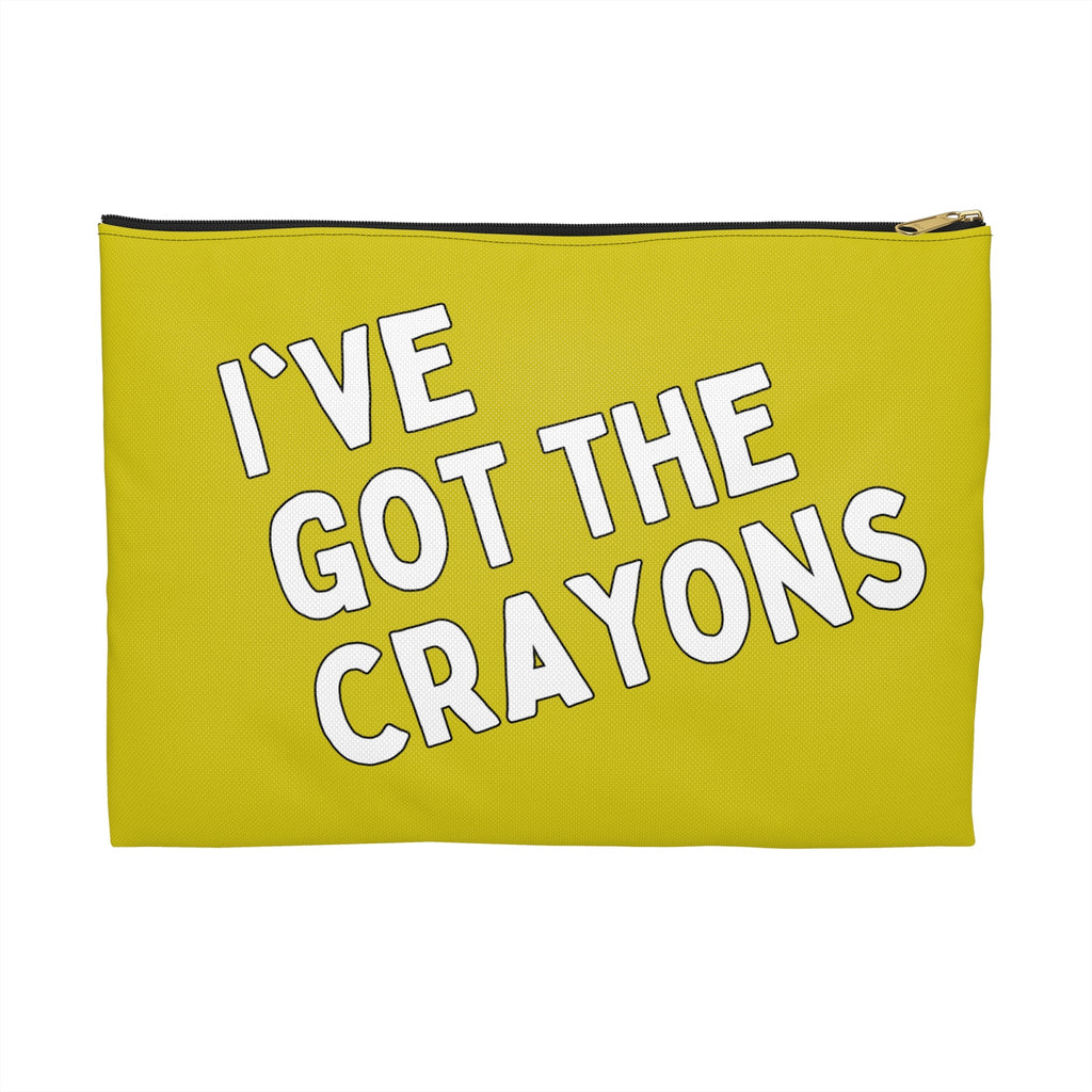 Funny Crayon Organizing Bag with Zipper - Opal and June