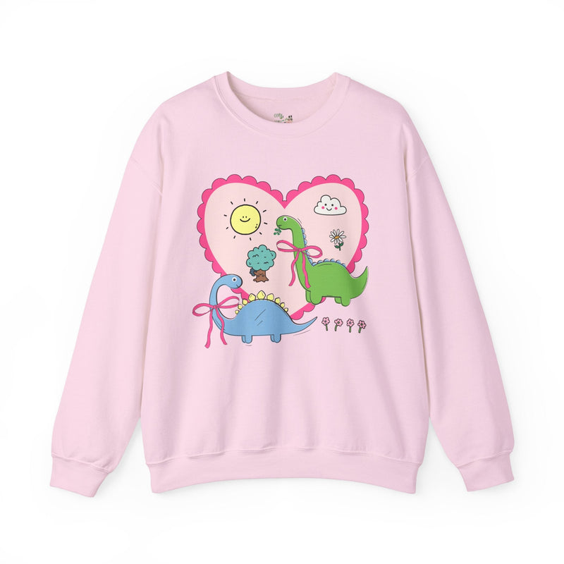 Funny Dinosaur Crewneck - Opal and June