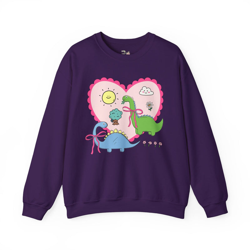 Funny Dinosaur Crewneck - Opal and June