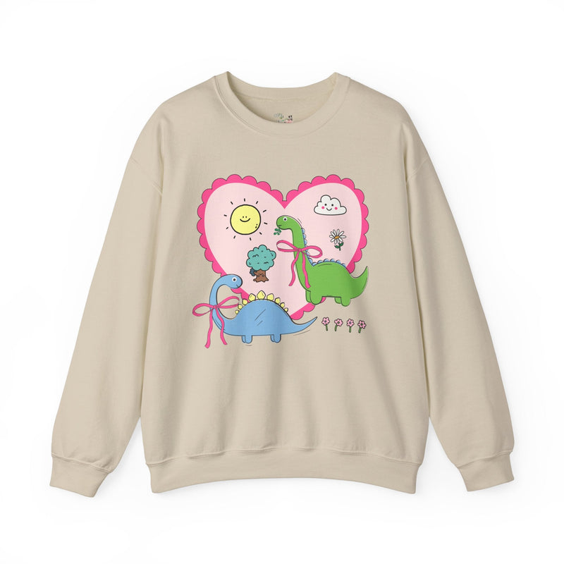 Funny Dinosaur Crewneck - Opal and June