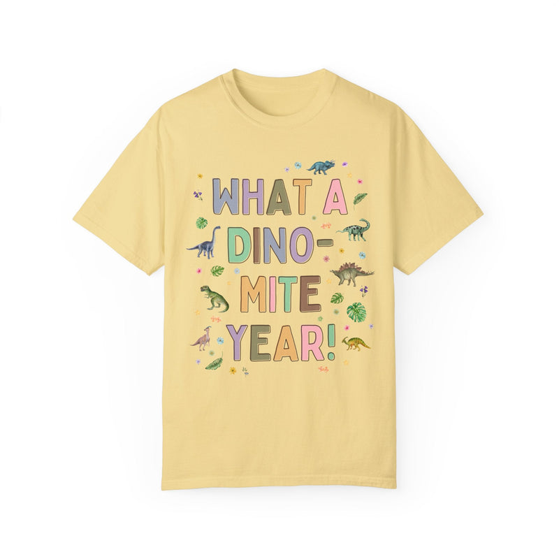 Funny Dinosaur Teacher Tee - Opal and June