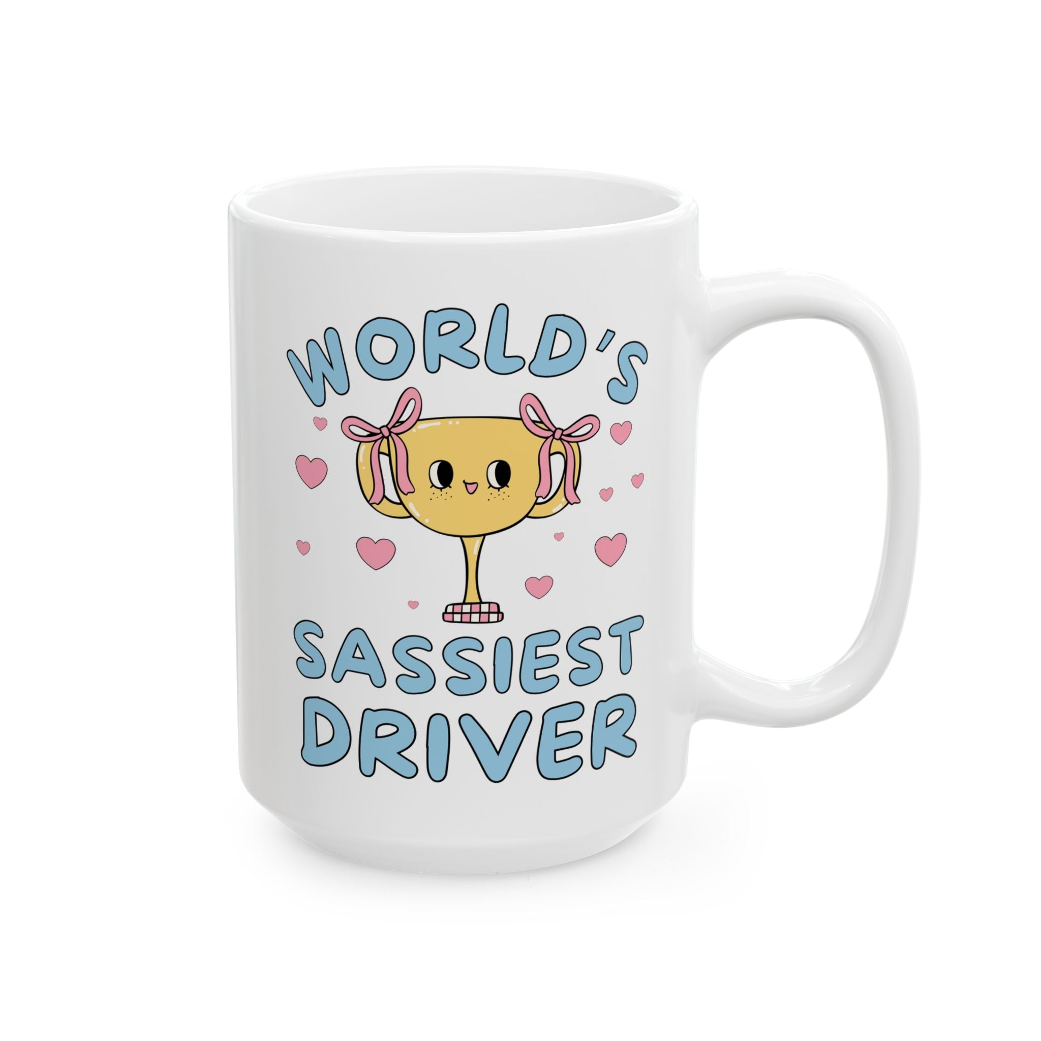 Funny Driving Gift for New Driver or Dad, Silly Nervous Driver Gift for Sixteenth Birthday, Birthday Gift for Sassy Driver: World's Sassiest - Opal and June
