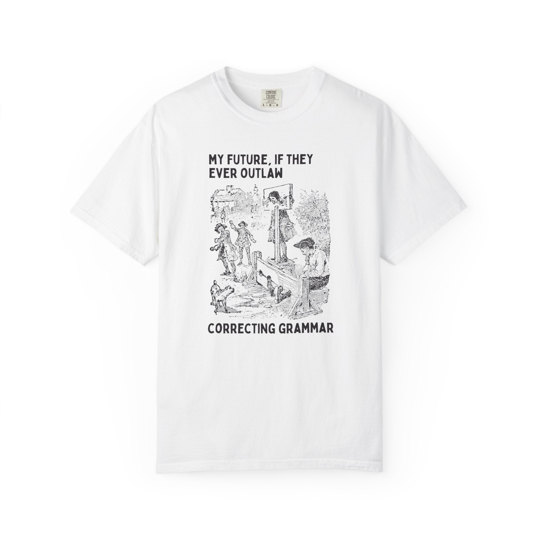 Funny English Teacher or High School ELA Matching Department Tee, Silly 90s Throwback Tee for Writer or Proofreader, Writing Professor Gift - Opal and June