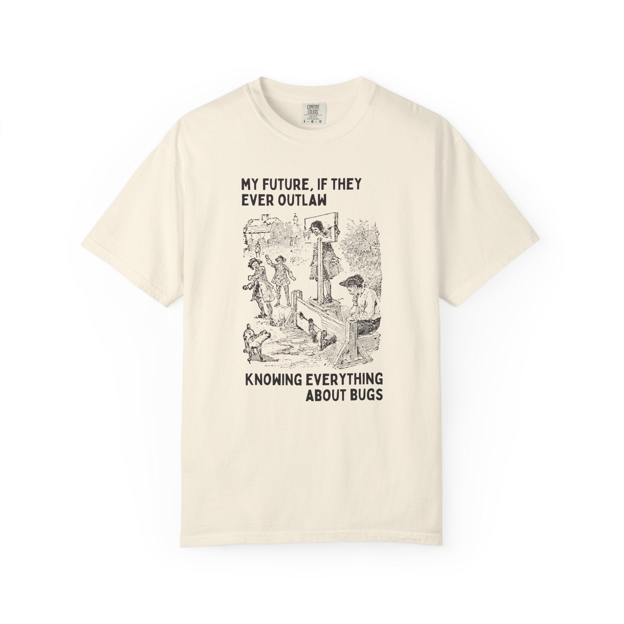 Funny Entomologist Bug or Insect T-Shirt with Vintage Aesthetic, Cute 90s Throwback T-Shirt for Friend Who Loves Bugs, Science Teacher Gift - Opal and June