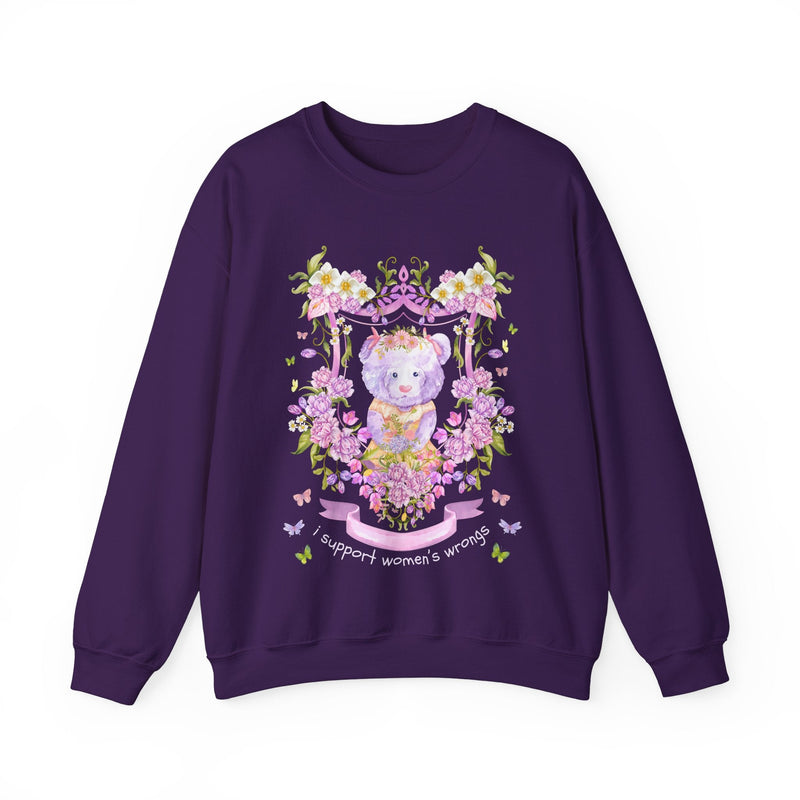 Funny Feminist Shirt with Cottagecore Bear - Opal and June