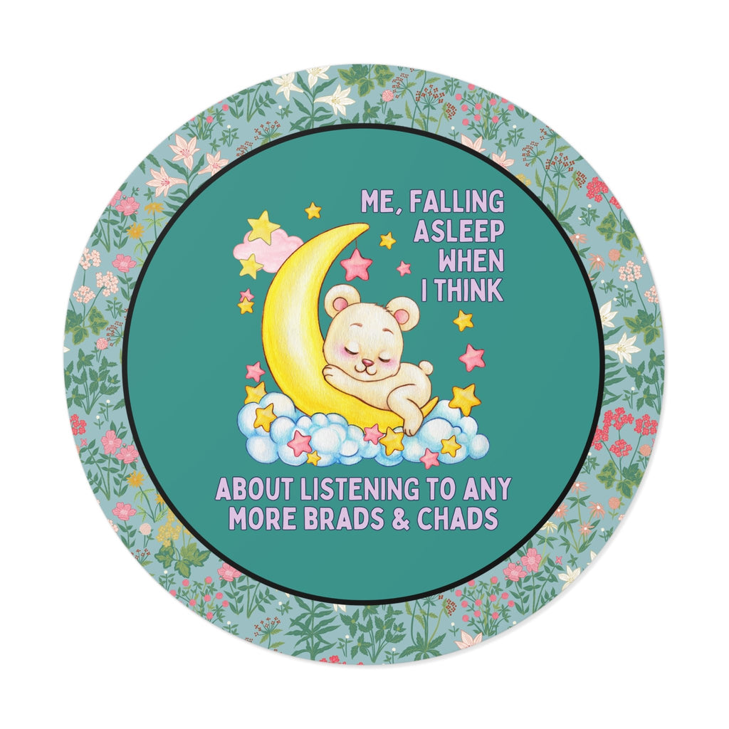 Funny Feminist Sticker with Bear - Opal and June