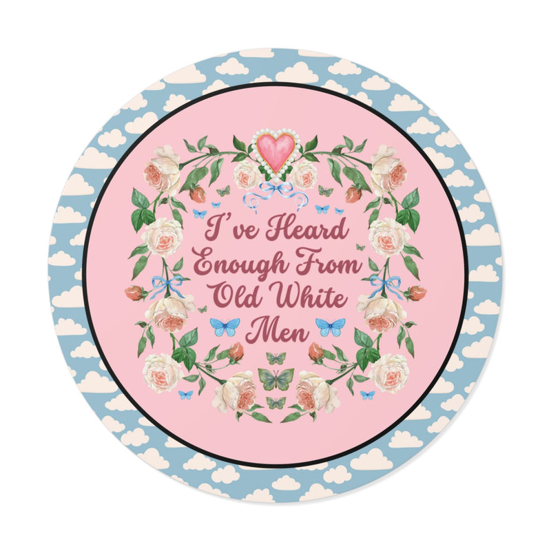 Floral Bookish Bumper Sticker