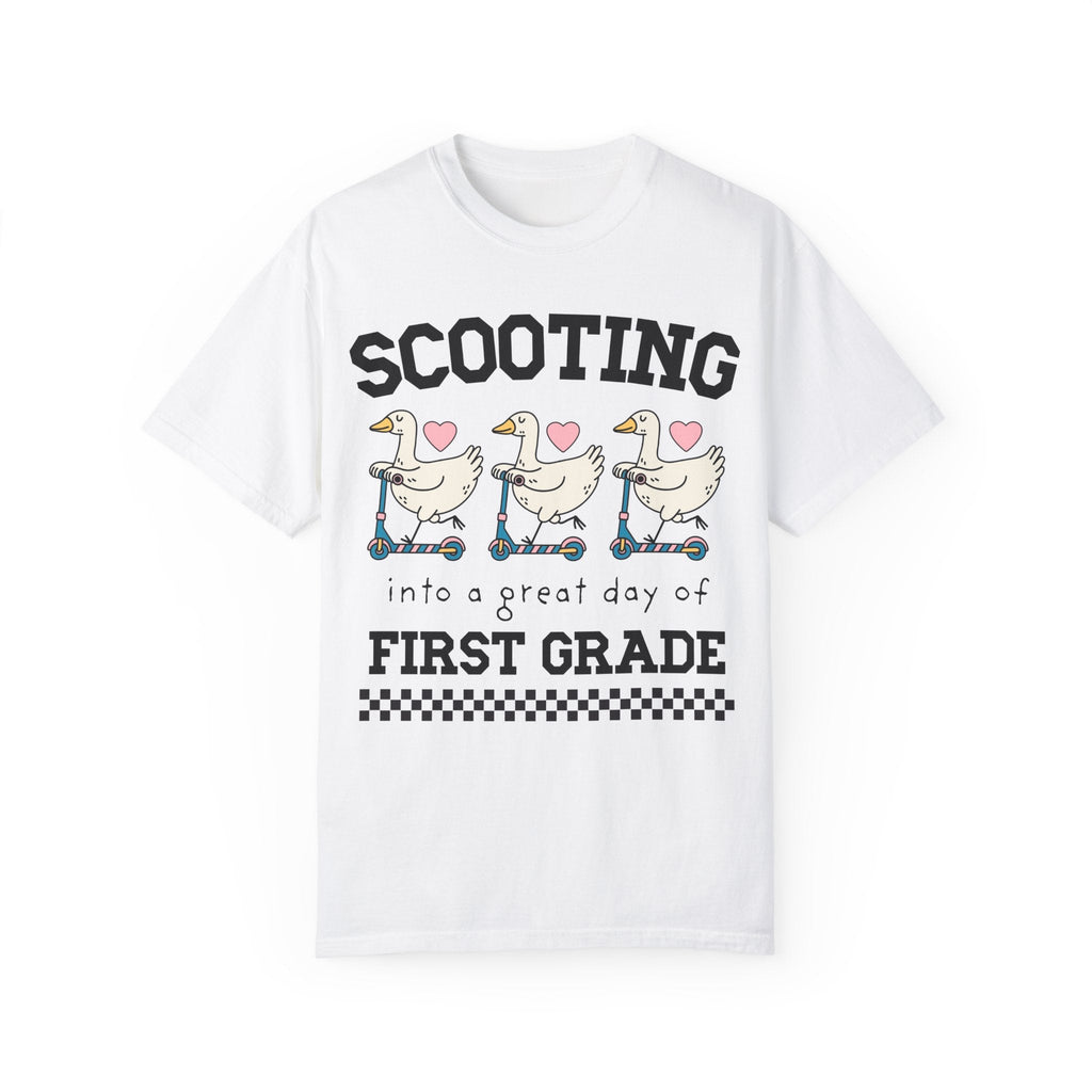 Funny First Grade Teacher Tee Shirt - Opal and June