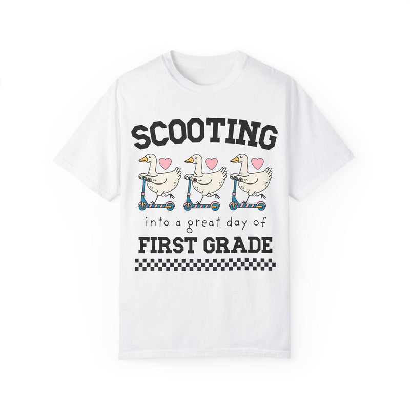 Funny First Grade Teacher Tee Shirt - Opal and June