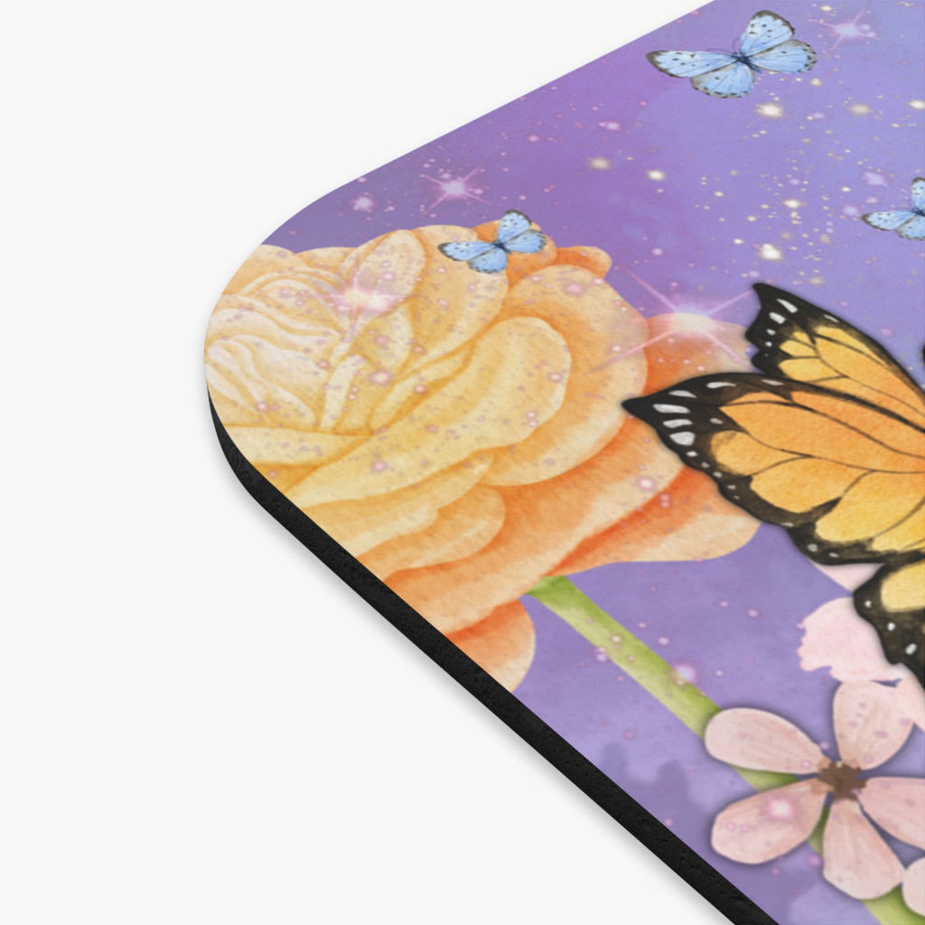 Funny Floral Cat Mousepad - Opal and June