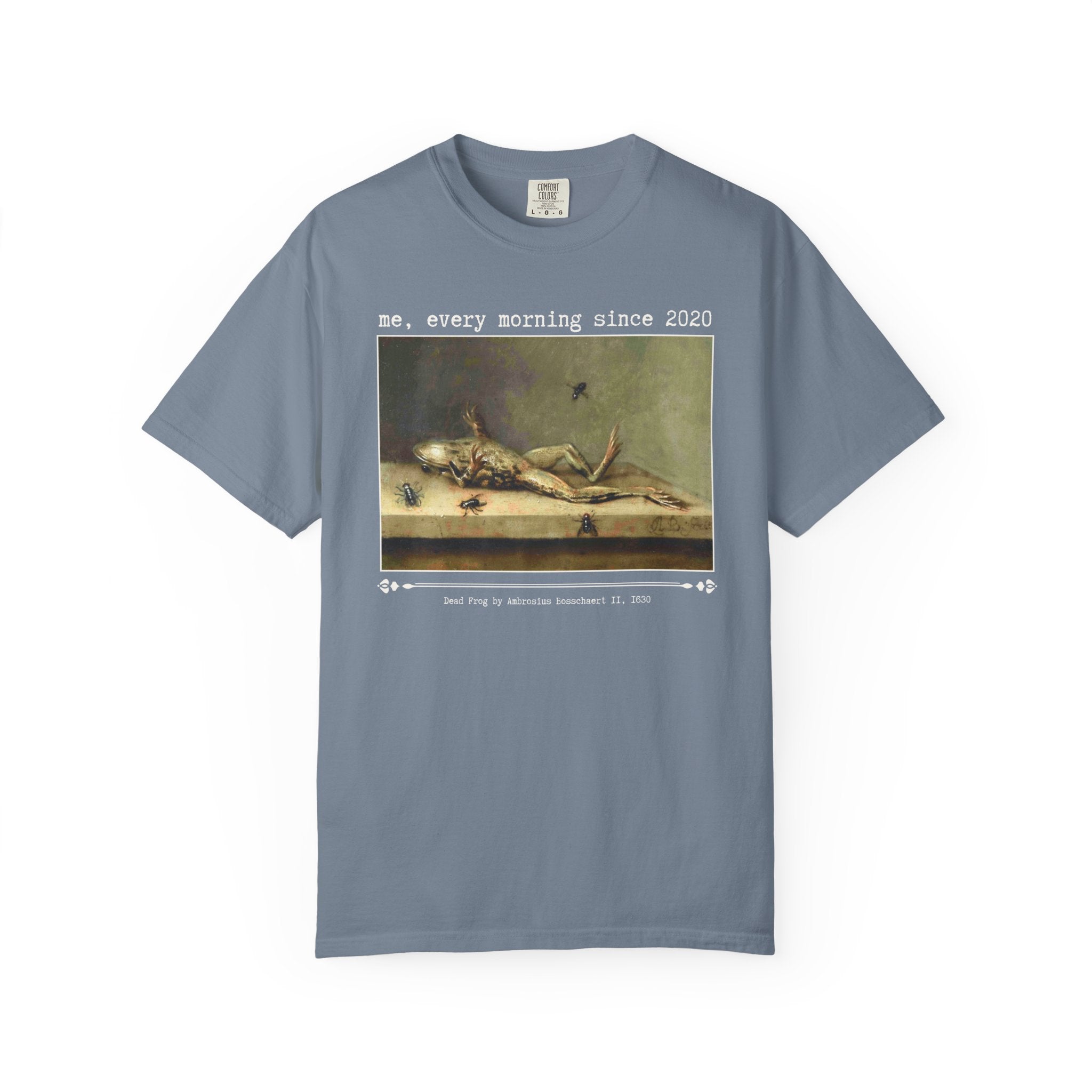 Funny Frog Lover T-Shirt, Friend Who is Tired of this Timeline, Leftist Goblincore Animal Lover T, Famous Painting, Ambrosius Bosschaert II - Opal and June
