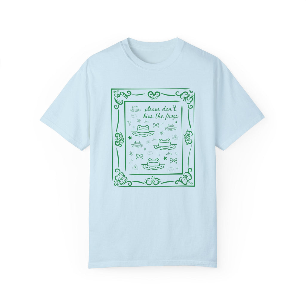 Funny Frog Lover Tee Shirt with Y2K Doodles - Opal and June