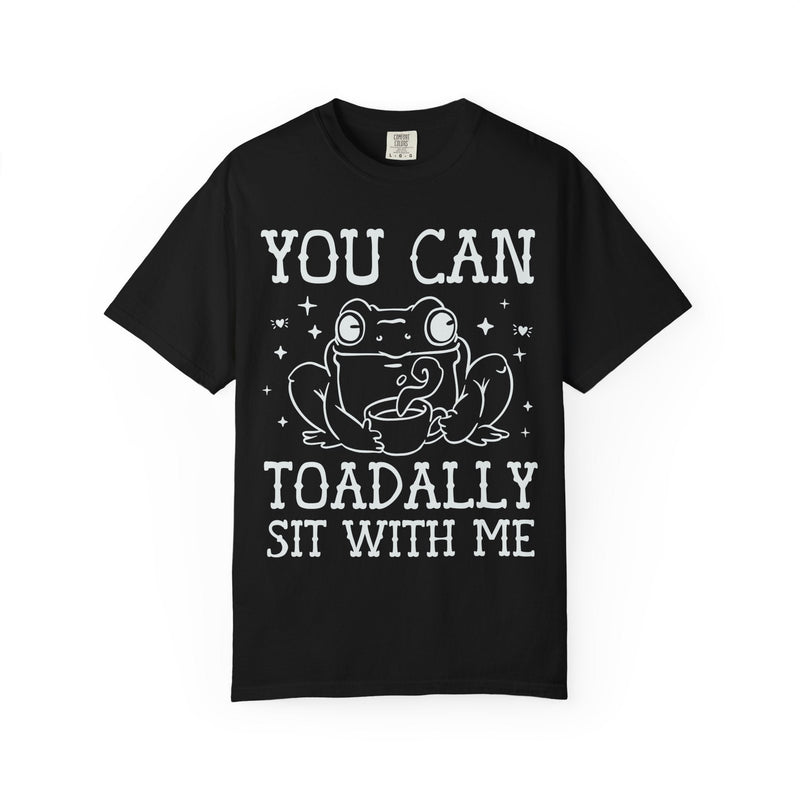 Funny Frog Lover Tee with Positive Affirmation, Cute Animal Lover T-Shirt for Coffee Lover, Nostalgic 90s or Early 2000s Aesthetic Frog Tee - Opal and June