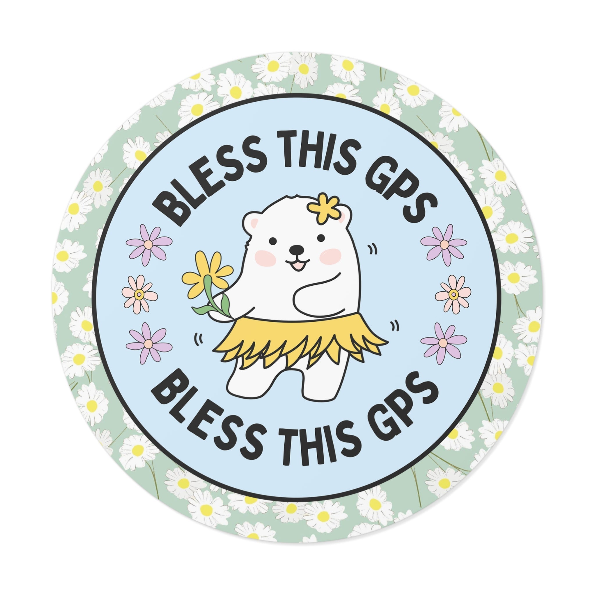 Funny GPS Sticker for Car or Vehicle - Opal and June