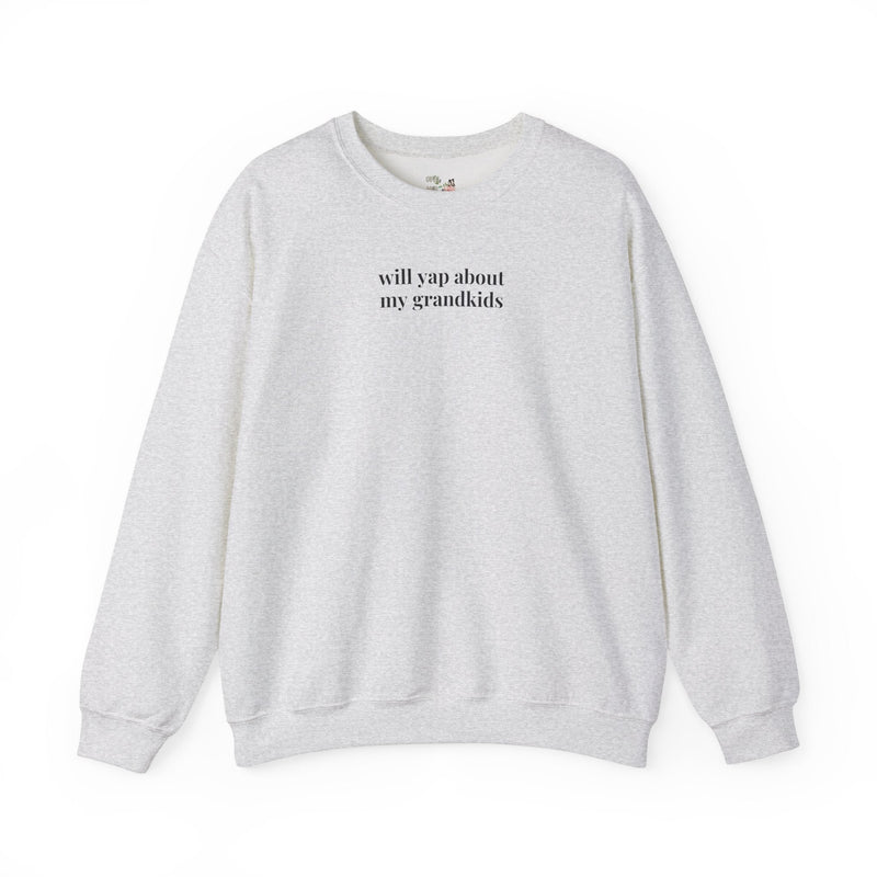 Funny Grandma Sweatshirt for Mother's Day, Silly New Grandma Shirt for Mimi Who Loves to Talk About Grandkids, Cute Gigi or Nana Gift - Opal and June