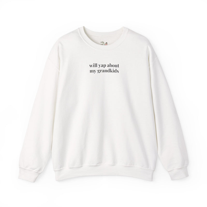 Funny Grandma Sweatshirt for Mother's Day, Silly New Grandma Shirt for Mimi Who Loves to Talk About Grandkids, Cute Gigi or Nana Gift - Opal and June