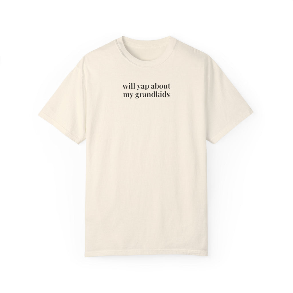 Funny Grandma Tee Shirt for Mother's Day, Silly New Grandma T-Shirt for Mimi Who Loves to Talk About Grandkids, Cute Gigi or Nana Gift - Opal and June