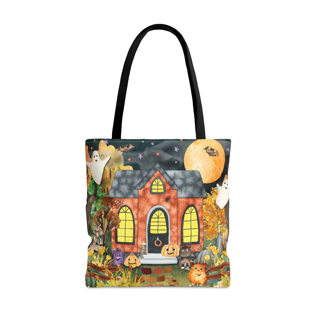 Funny Halloween Tote with Cute Ghosts - Opal and June