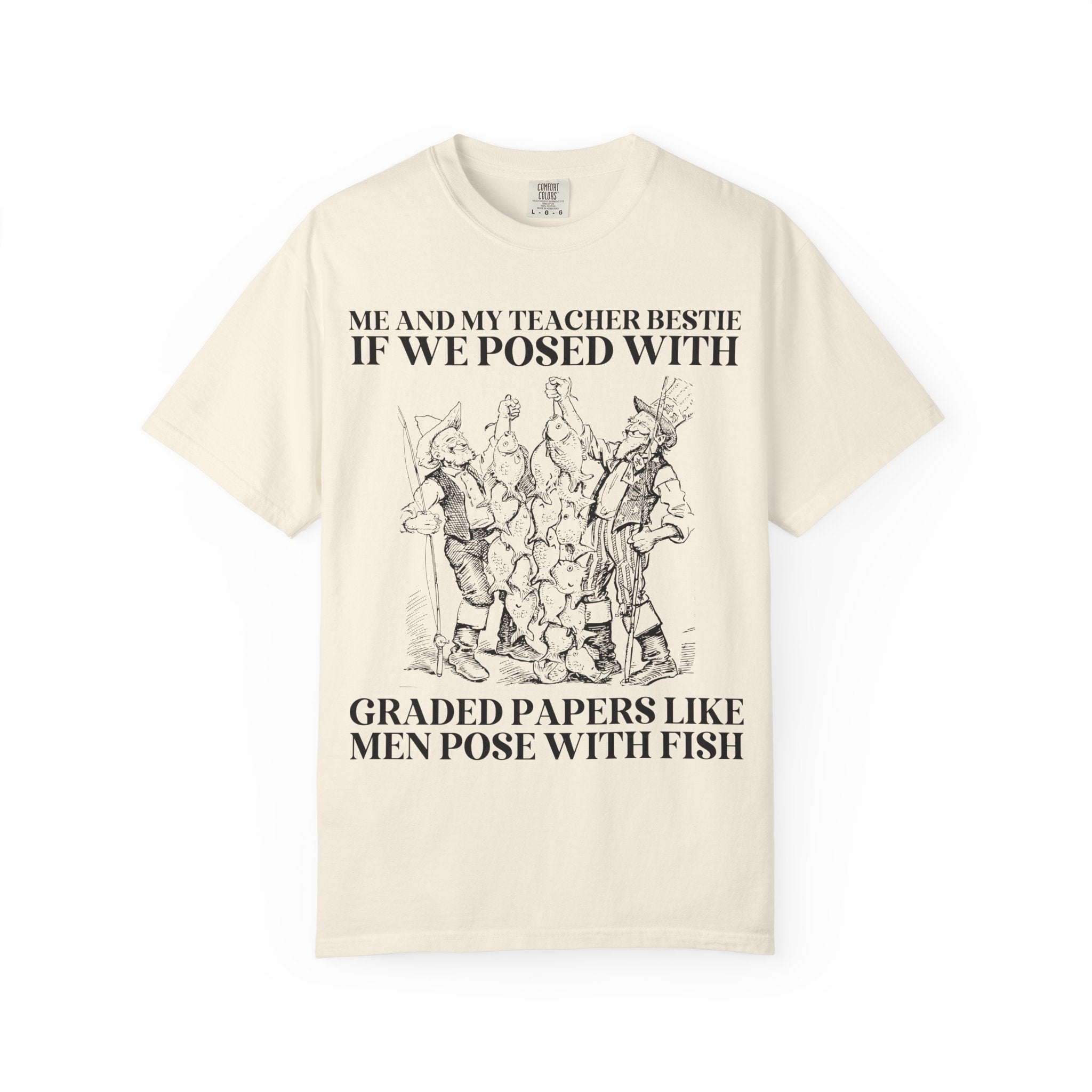 Funny High School Teacher T-Shirt, Matching Teacher Friend Tee for Back to School, Funny Saying Vintage Aesthetic Tee, Teacher Humor Shirt - Opal and June