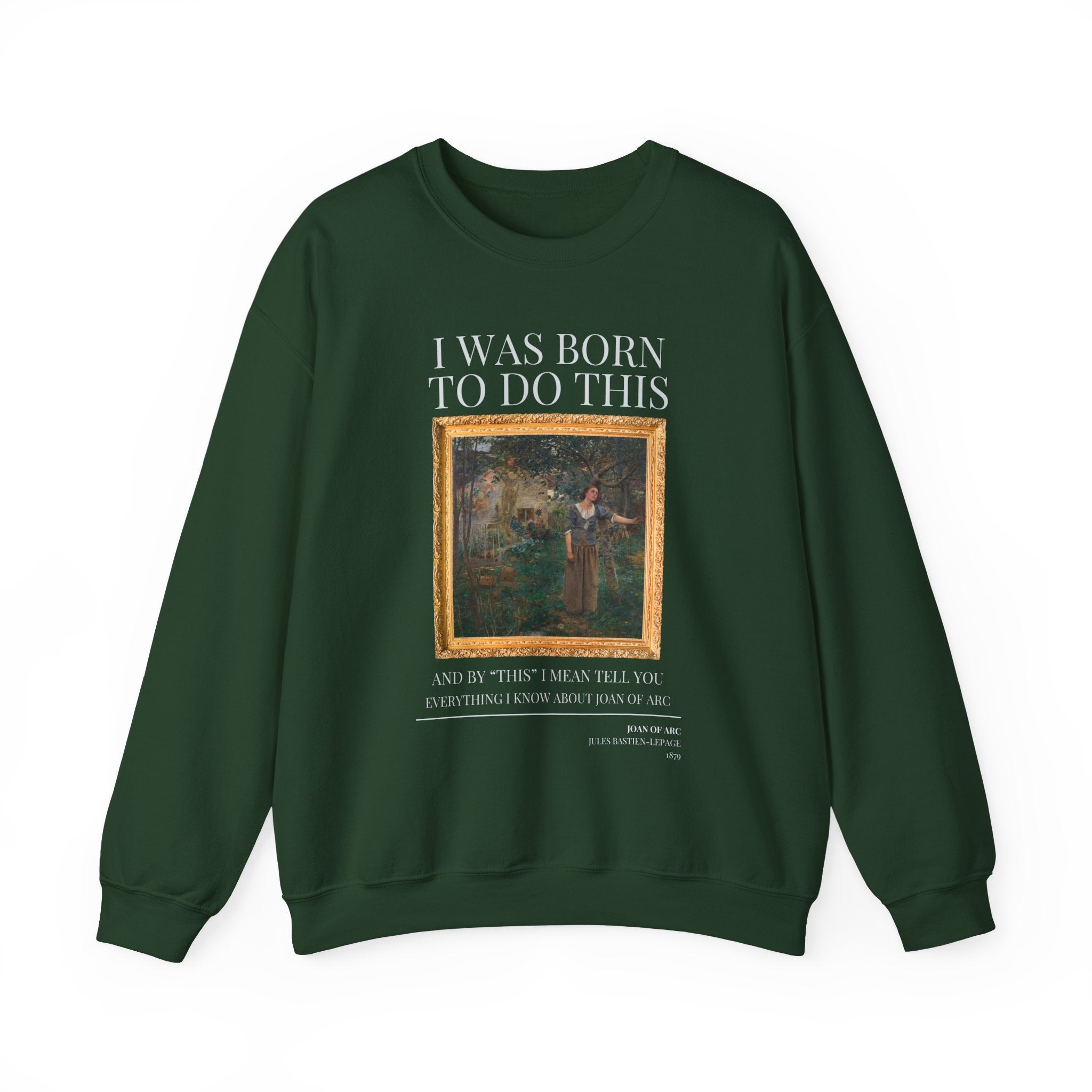Funny Historic Joan of Arc Sweatshirt - Opal and June