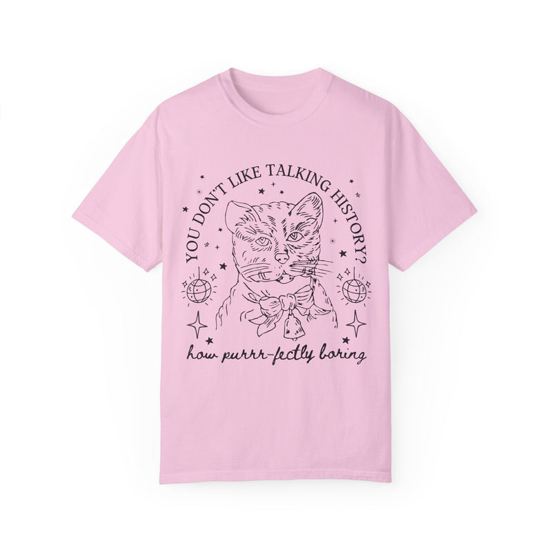 Funny History Cat Tee - Opal and June