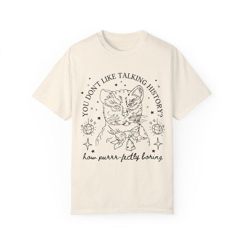 Funny History Cat Tee - Opal and June