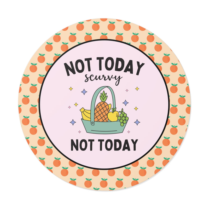 Funny History Sticker: Not Today Scurvy - Opal and June