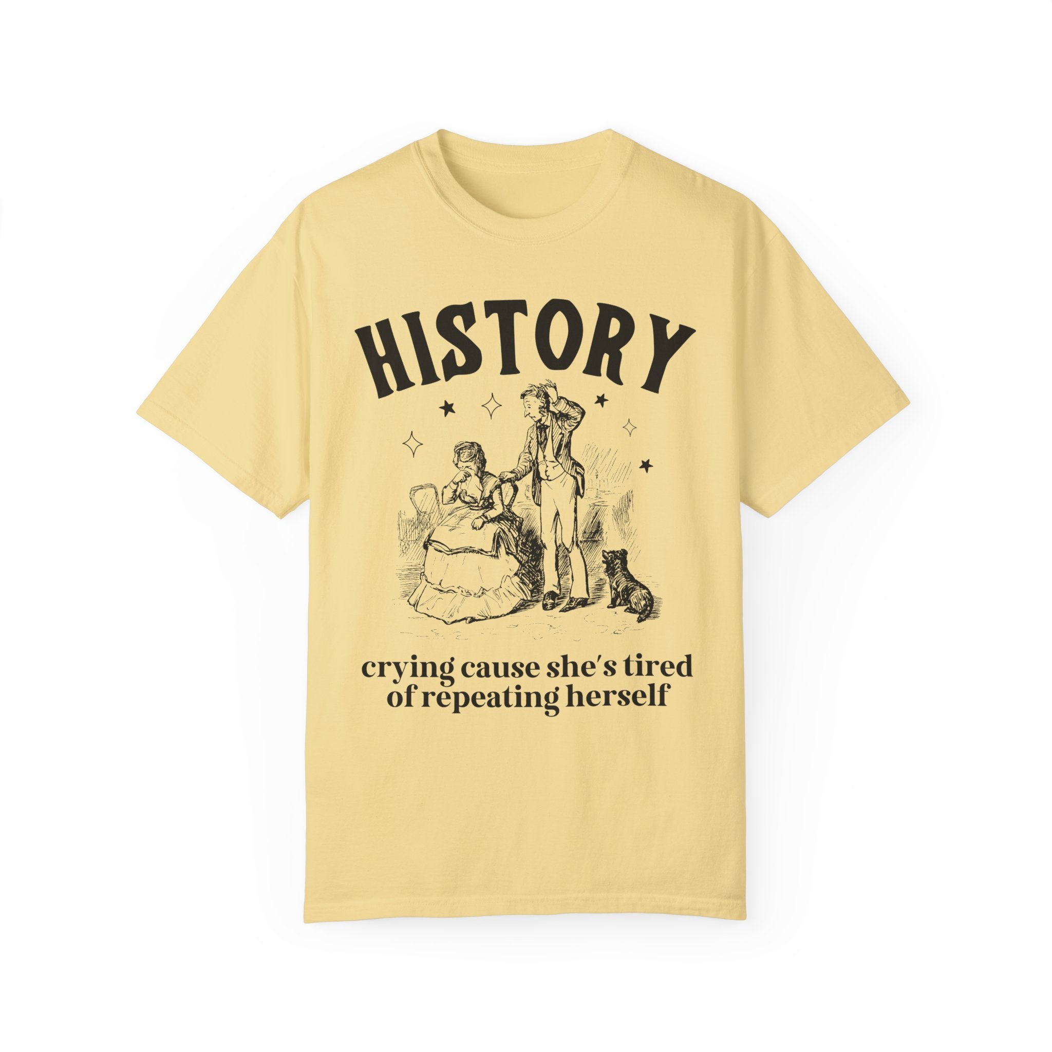 Funny History Teacher Tee Shirt for History Buff, Cute Women's History T-Shirt for History Major, Social Studies Teacher Middle School Tee - Opal and June