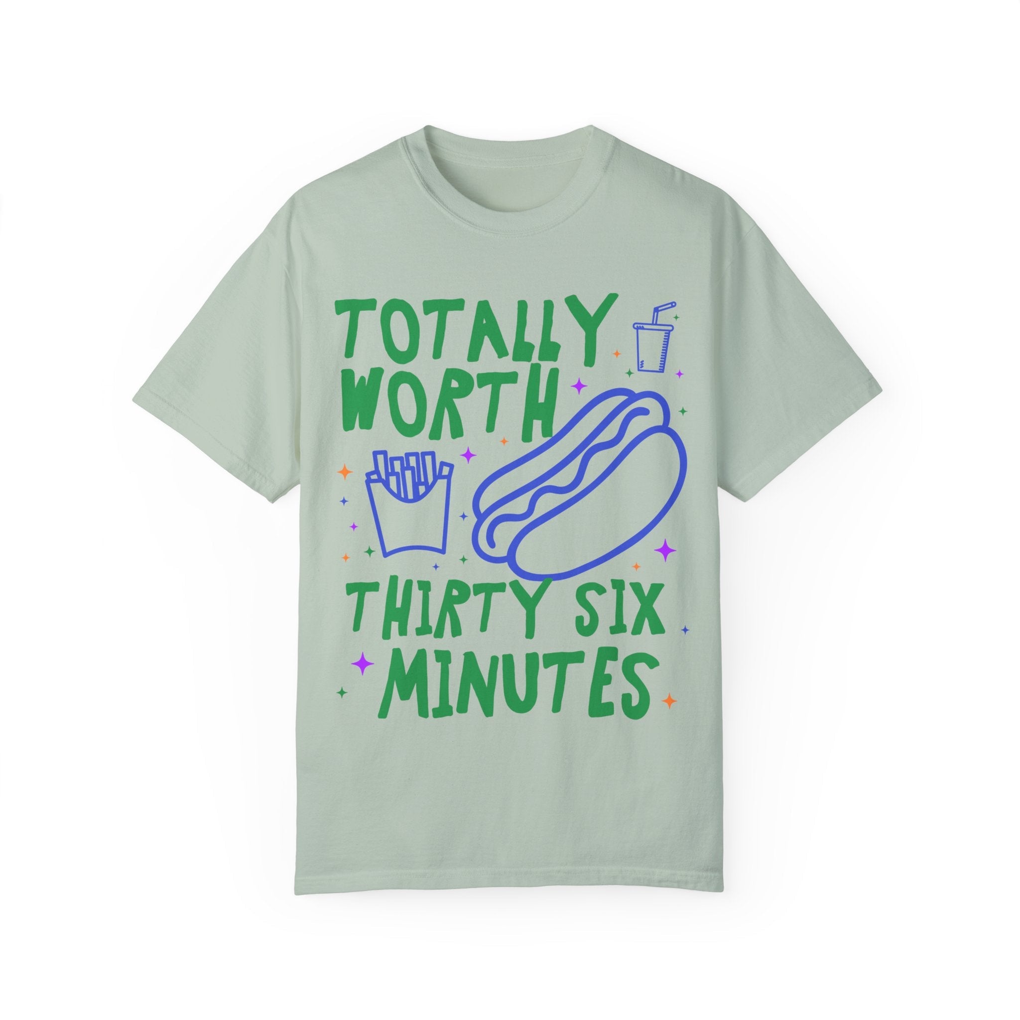 Funny Hot Dog Lover Tee Shirt, Baseball Friend or Dad Who Loves Eating Hot Dogs, Silly Weirdcore Foodie Shirt with Fries, Father's Day Gift - Opal and June