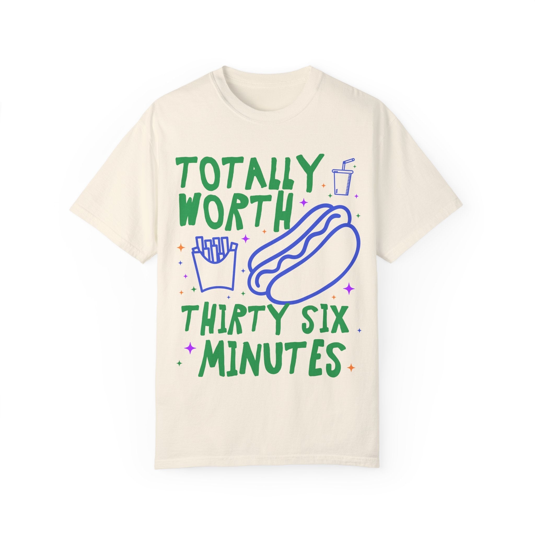 Funny Hot Dog Lover Tee Shirt, Baseball Friend or Dad Who Loves Eating Hot Dogs, Silly Weirdcore Foodie Shirt with Fries, Father's Day Gift - Opal and June