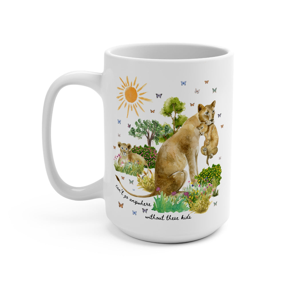 Funny Mama Coffee Mug with Lions - Opal and June