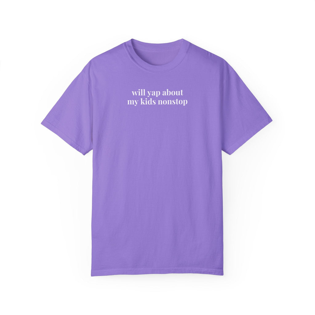 Funny Mama Tee Shirt for Mother's Day, Silly New Mom T-Shirt for Mom Who Loves to Talk About Her Kids, Mom of Twins, Mama of Toddlers Tee - Opal and June