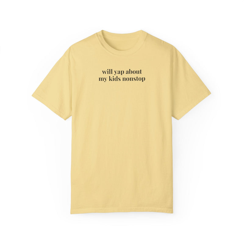 Funny Mama Tee Shirt for Mother's Day, Silly New Mom T-Shirt for Mom Who Loves to Talk About Her Kids, Mom of Twins, Mama of Toddlers Tee - Opal and June