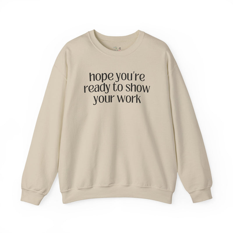 Funny Math Teacher Sweatshirt for High School Math Teacher, Middle School or Elementary School Math Teacher, Cute Back to School Math Shirt - Opal and June