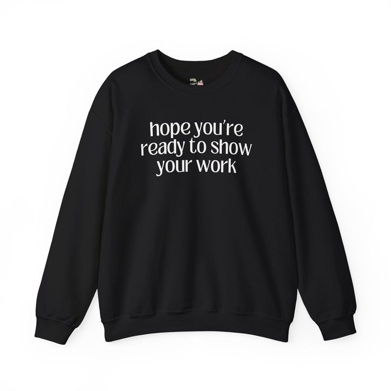 Funny Math Teacher Sweatshirt for High School Math Teacher, Middle School or Elementary School Math Teacher, Cute Back to School Math Shirt - Opal and June