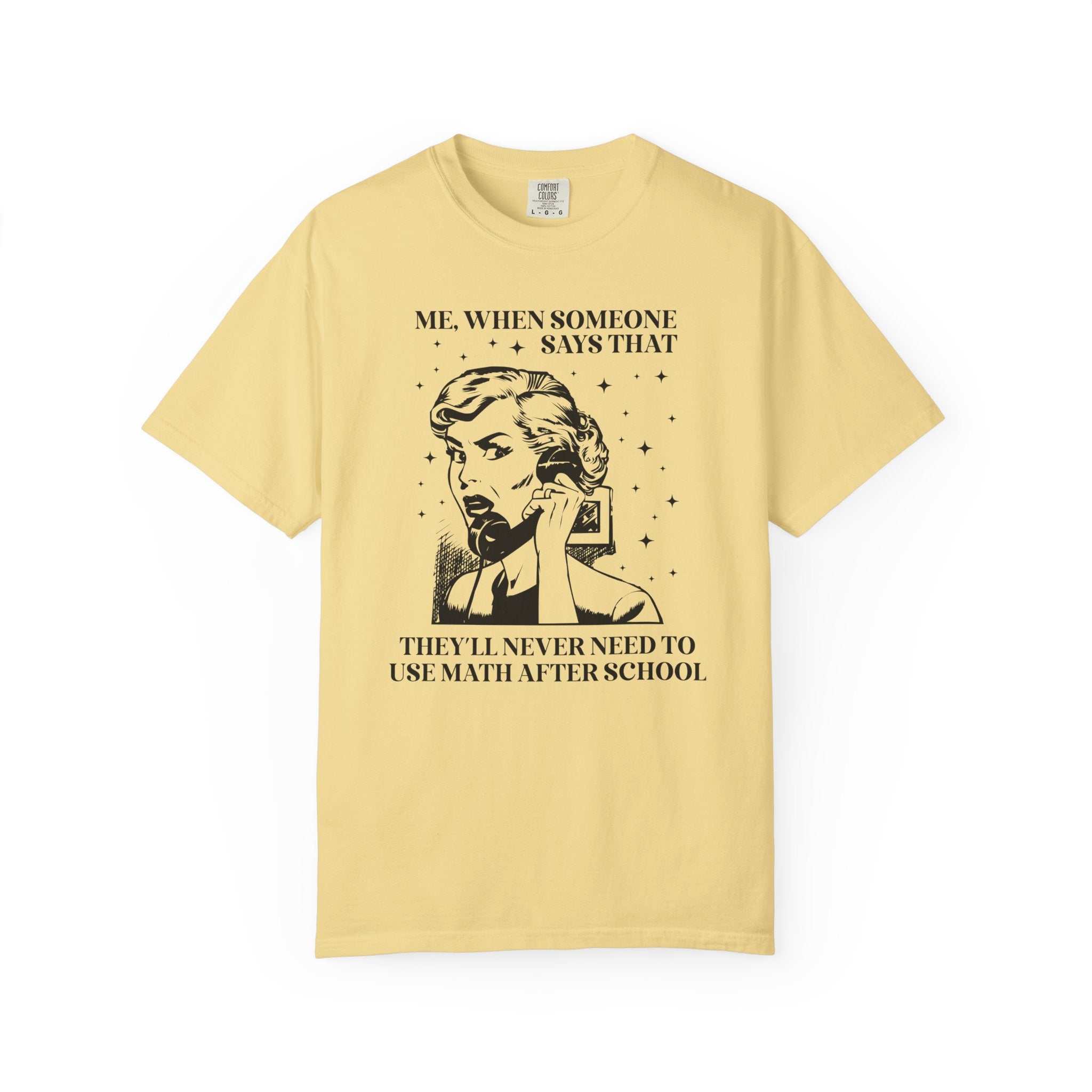 Funny Math Teacher Tee Shirt for Math Professor or Geometry Teacher, Funny Saying Math Lover Present, Math Department, Middle School Math - Opal and June