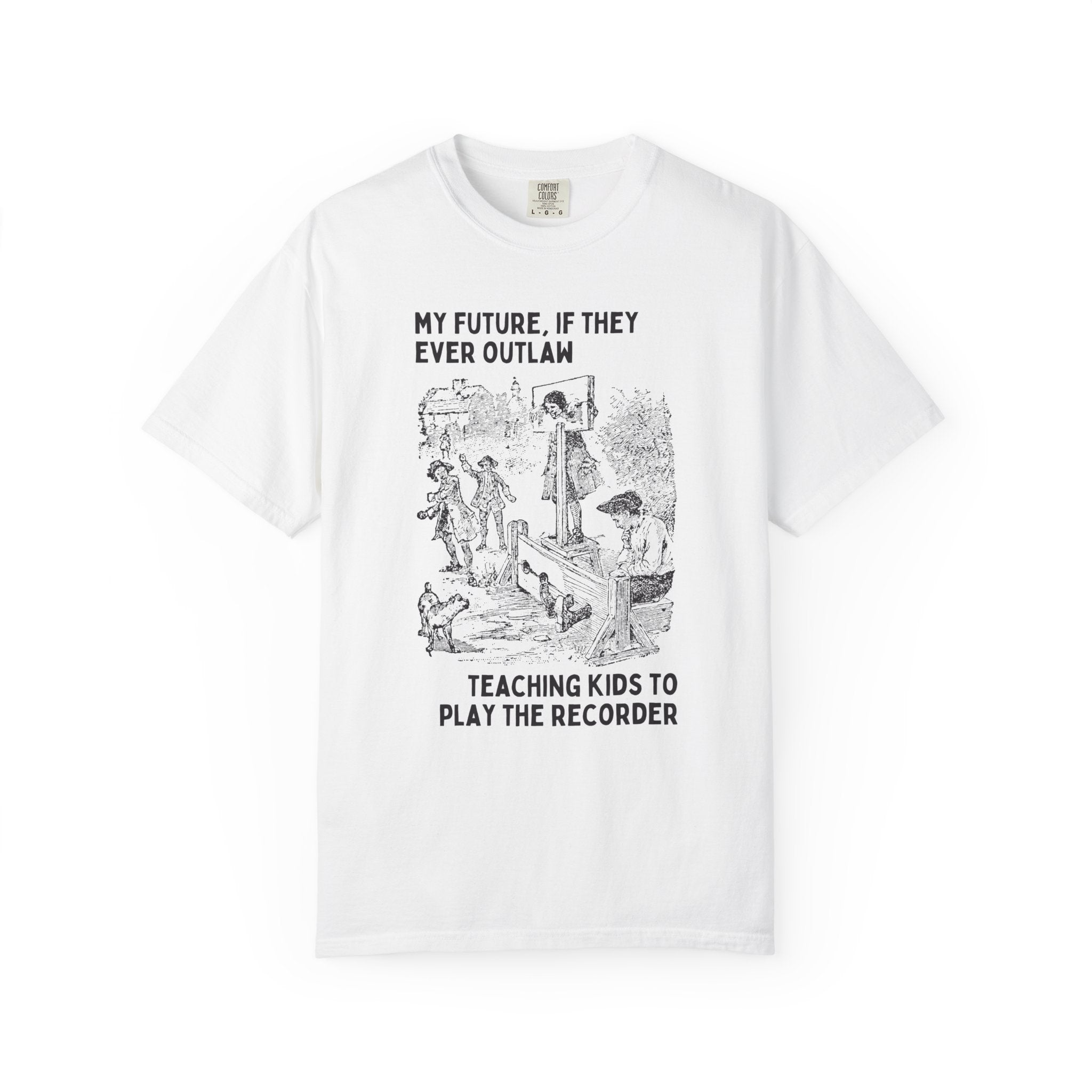 Funny Music Teacher Tee Shirt for Elementary School or Middle School Music Teacher, Funny Saying Music Major Gradation Gift, Band Director - Opal and June