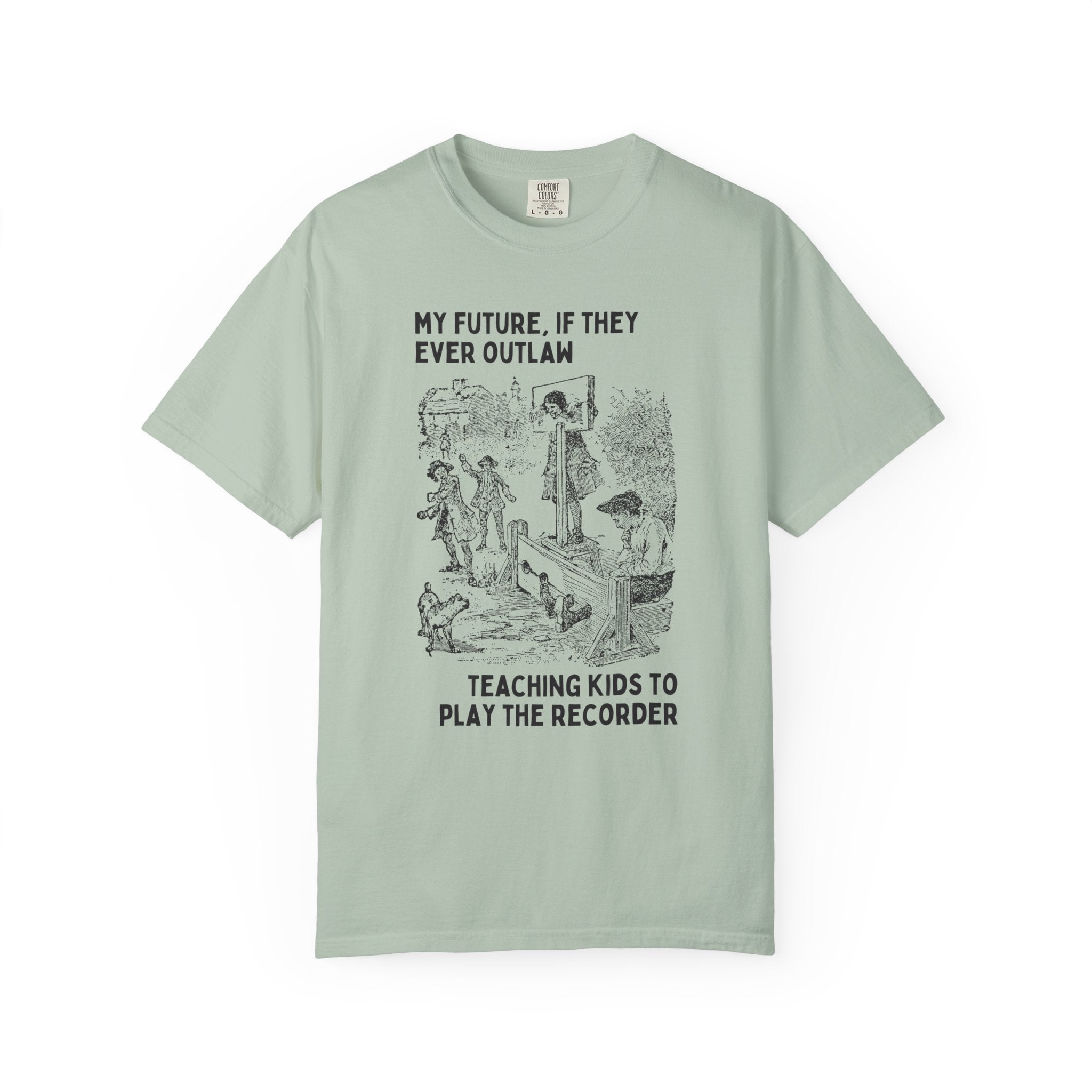 Funny Music Teacher Tee Shirt for Elementary School or Middle School Music Teacher, Funny Saying Music Major Gradation Gift, Band Director - Opal and June