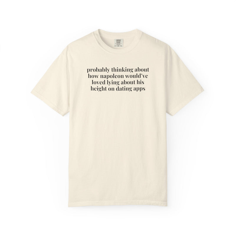 Funny Napoleon Bonaparte French History Tee Shirt, Social Studies Teacher, 19th Century European History Professor Gift, Silly History Buff - Opal and June