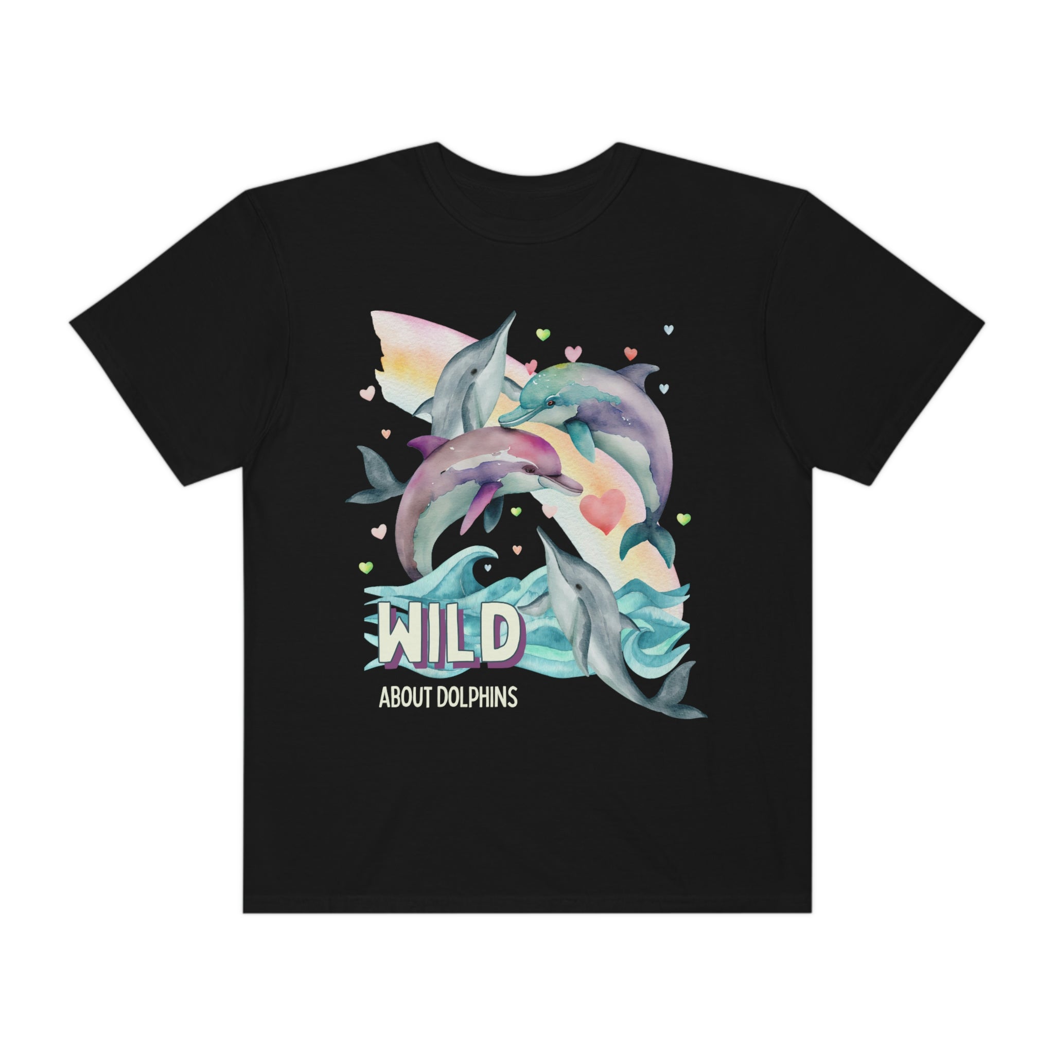 Funny Ocean Shirt for Dolphin Lover: Wild About Dolphins - Opal and June