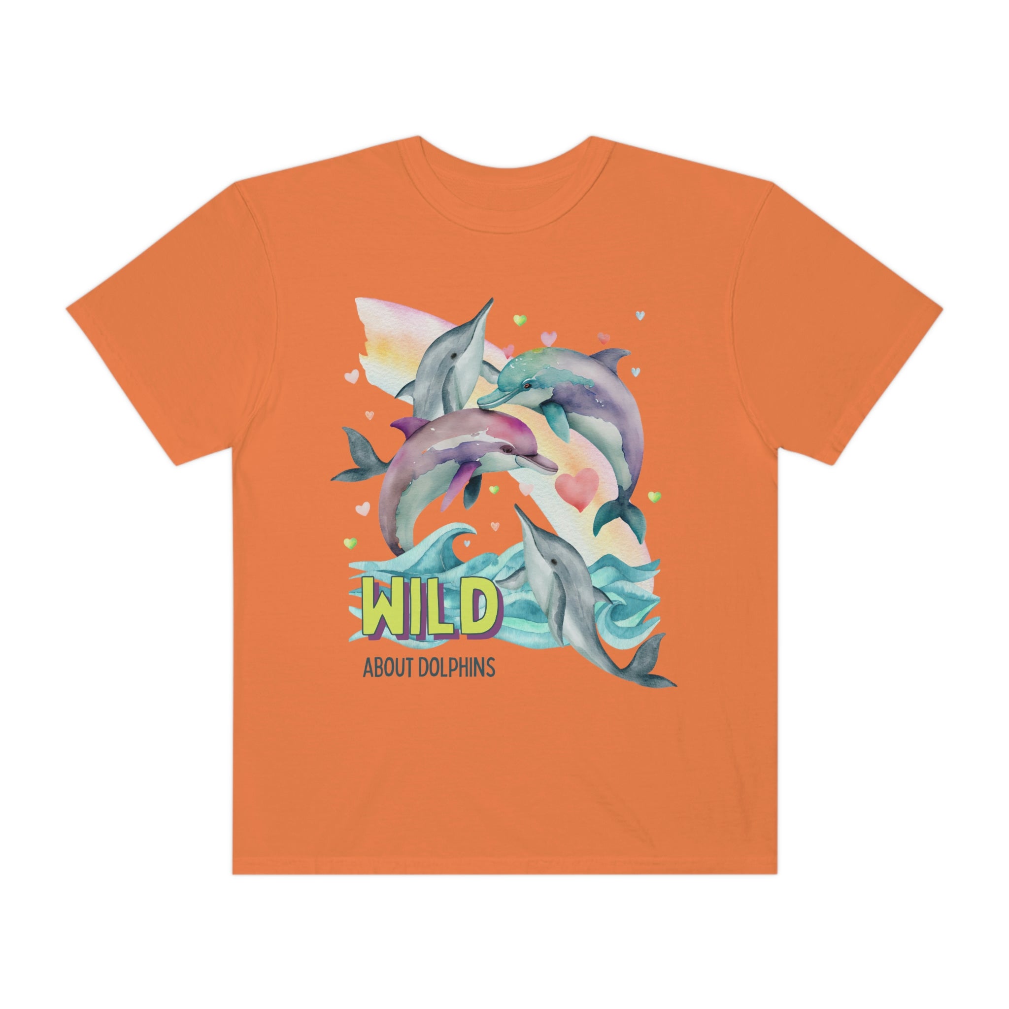 Funny Ocean Shirt for Dolphin Lover: Wild About Dolphins - Opal and June