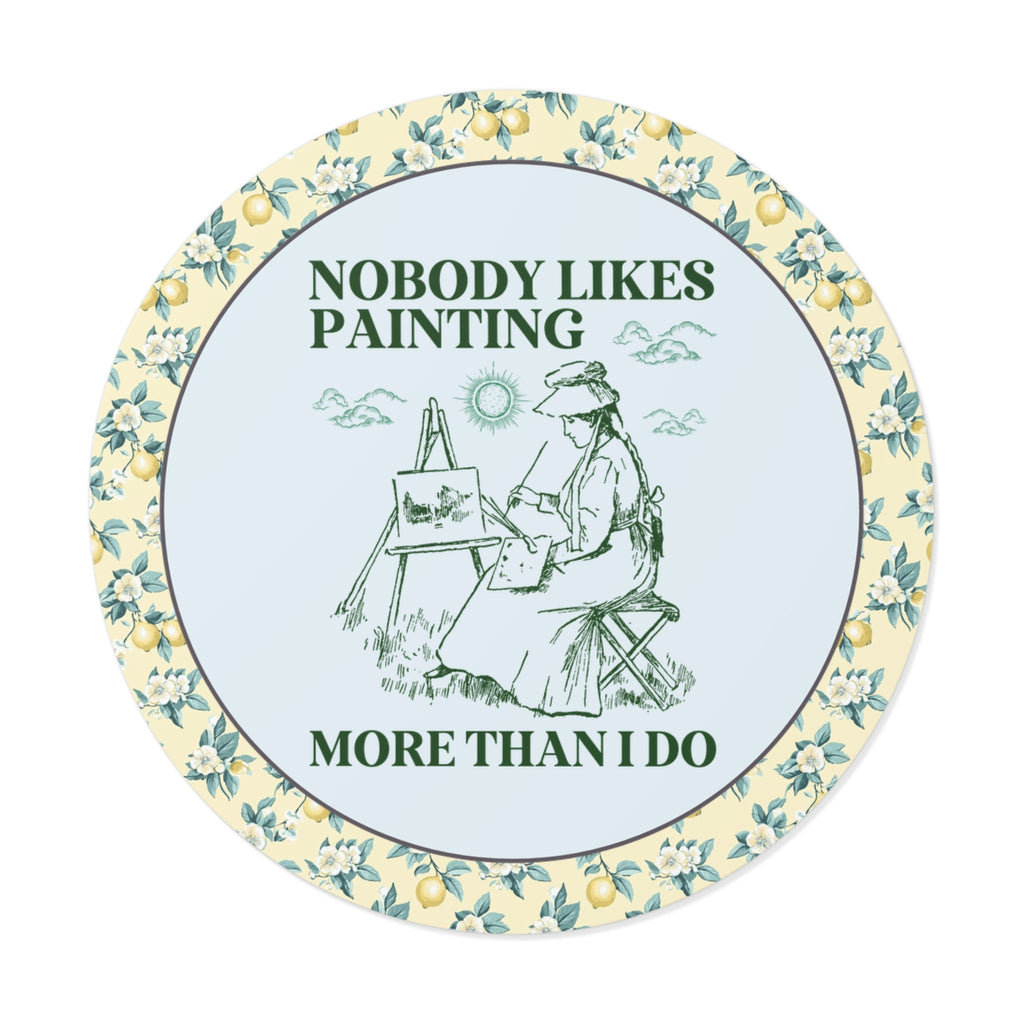 Funny Painting Gift for Friend Who Loves Painter, Silly High School Art Teacher Appreciation Gift, Sticker for Aspiring Watercolor Artist - Opal and June