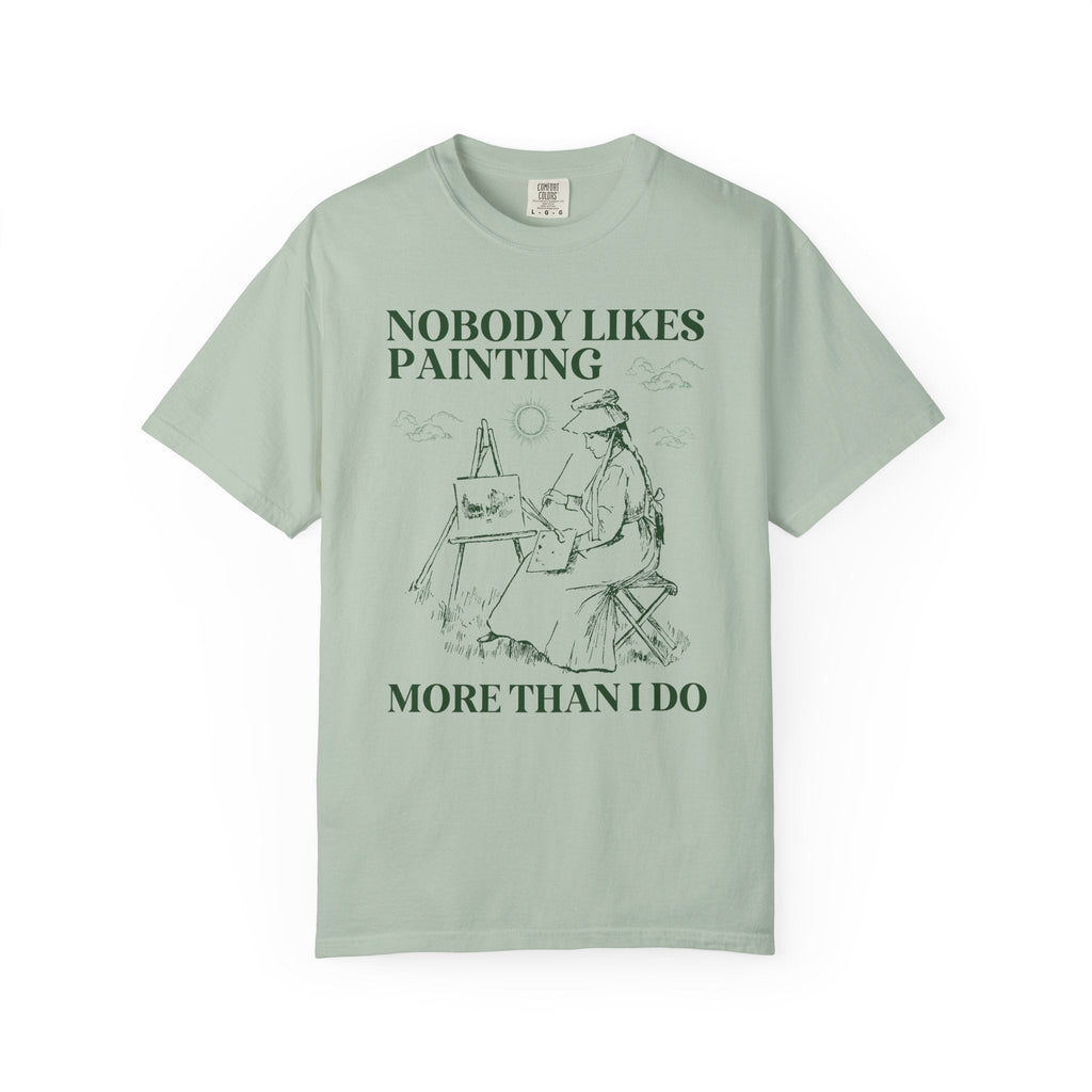 Funny Painting Gift for Friend Who Loves Painter, Silly High School Art Teacher Appreciation Gift, Tee Shirt for Aspiring Watercolor Artist - Opal and June